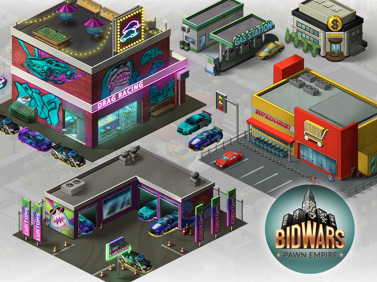 Buildings Concepts for Bid Wars 2